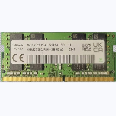상세설명참조 SK 하이닉스 16G 2RX8 PC4-3200AA-S DDR4 노트북 메모리 HMA82GS6DJR8N-XN