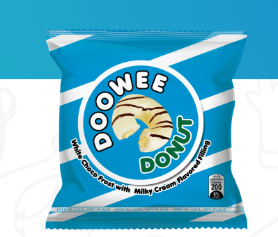 듀이도넛 화이트 초코맛 빅사이즈 420g (42g X 10봉) - 상세 이미지 2