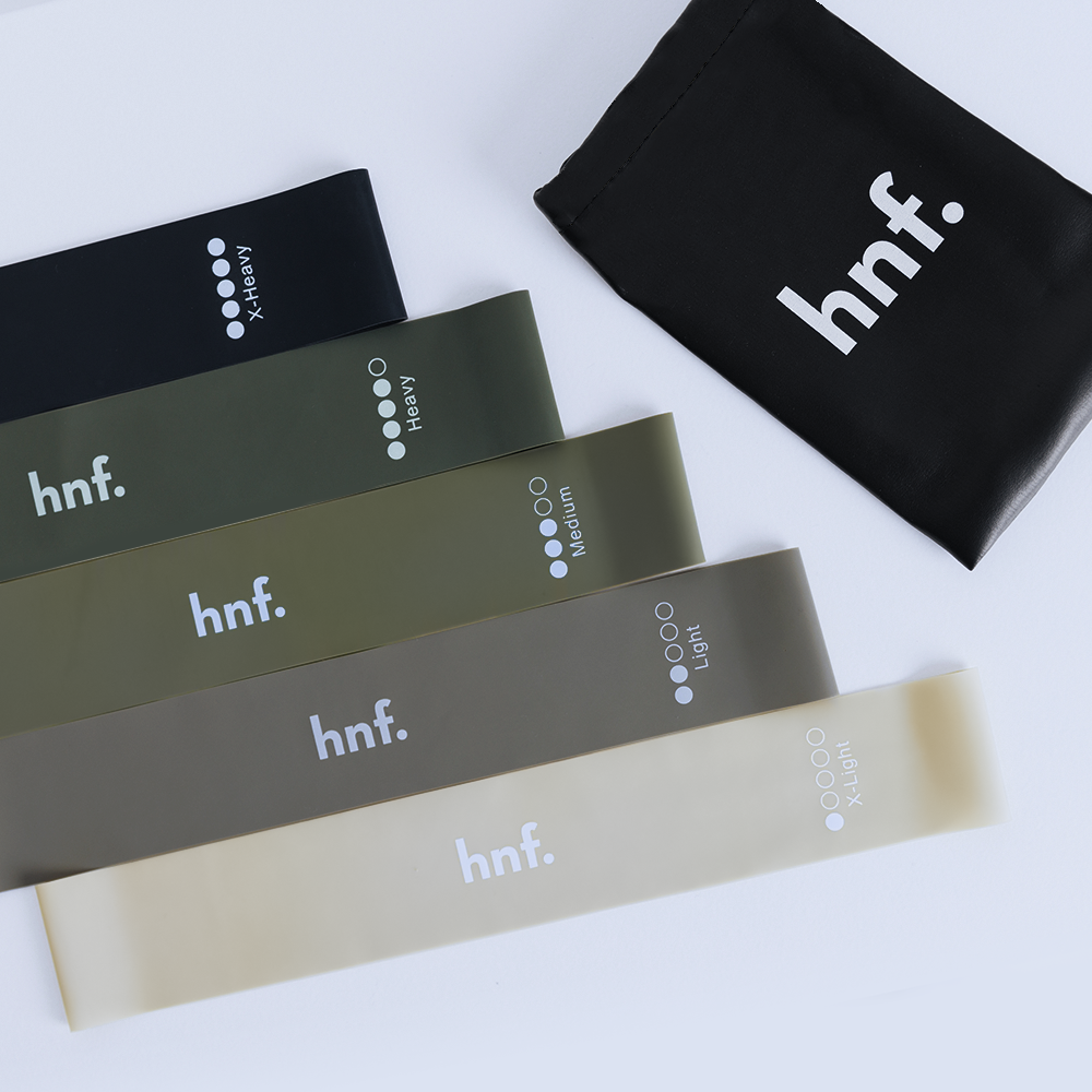 헬스앤핏불 루프밴드 5종세트 힙업 힙딥 엉덩이 스쿼트 저항 고무 탄력 라텍스 밴드 이미지 2