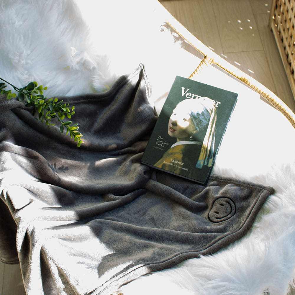 미니 극세사 무릎담요 사무실 차량 비행기 골프 기내 차량용 담요 여름 겨울 그레이, 80x100cm