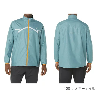 아식스 ASICS LITE SHOW 남성 런닝 바람막이 자켓 2011C875 2컬러 - 상세 이미지 2