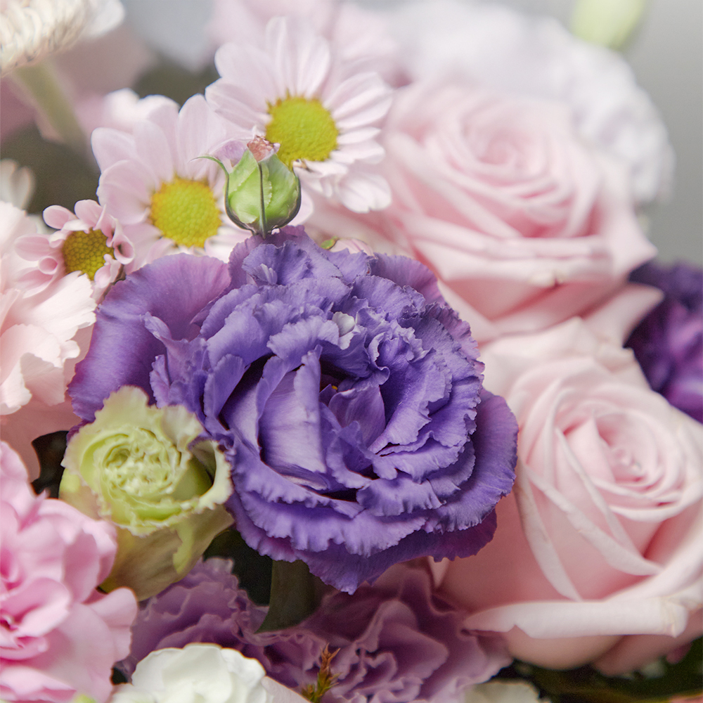 리시안셔스 플로라 혼합 플라워 꽃다발 생화 꽃바구니 생일 기념일 발렌타인데이 전국꽃배달