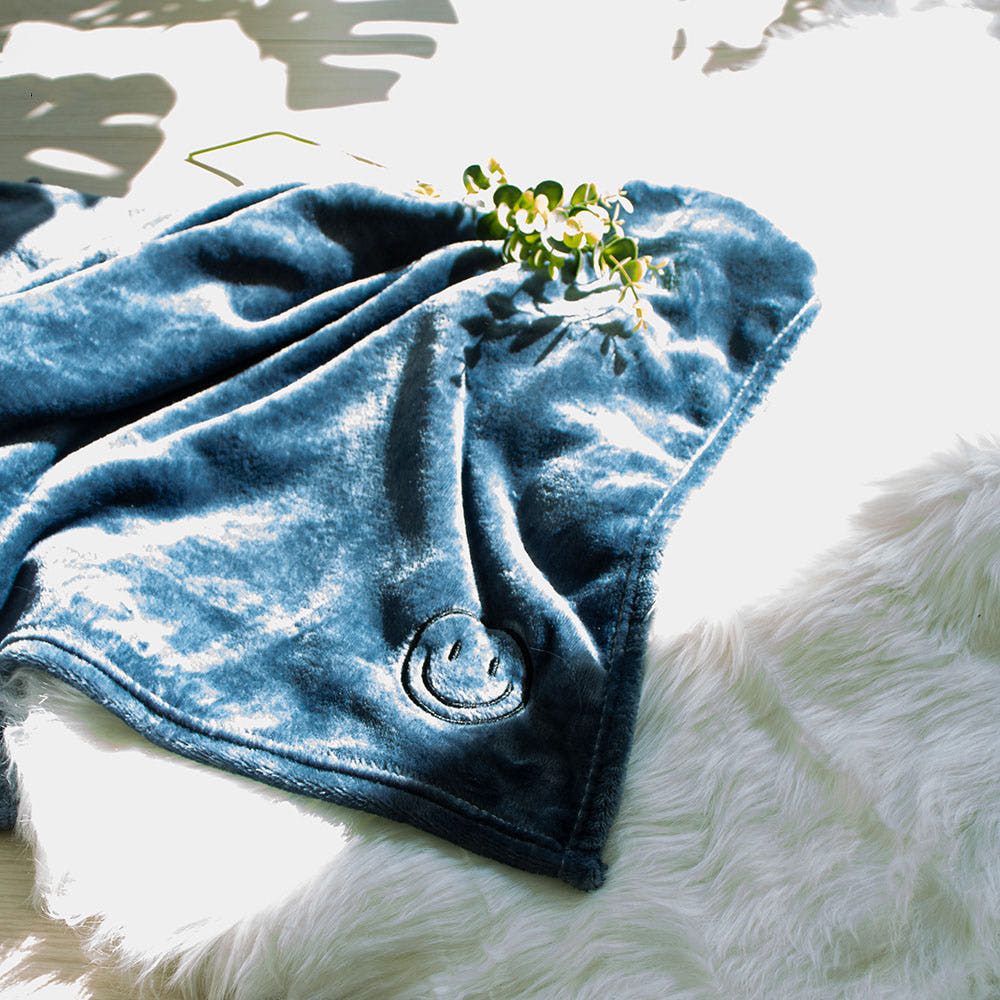 미니 극세사 무릎담요 사무실 차량 비행기 골프 기내 차량용 담요 여름 겨울 네이비, 80x100cm