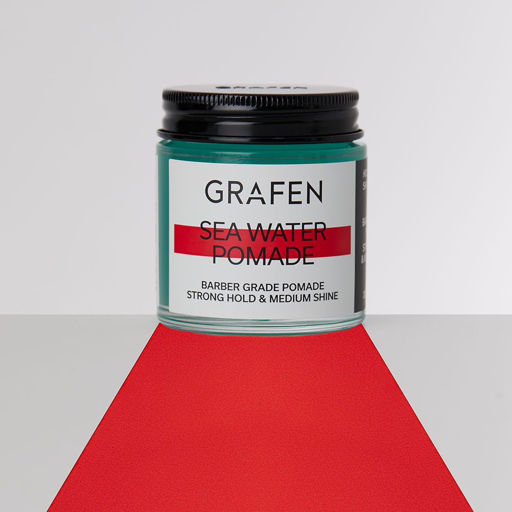 그라펜 세정력좋은 수성포마드왁스 제주해수포마드 100g, 1개