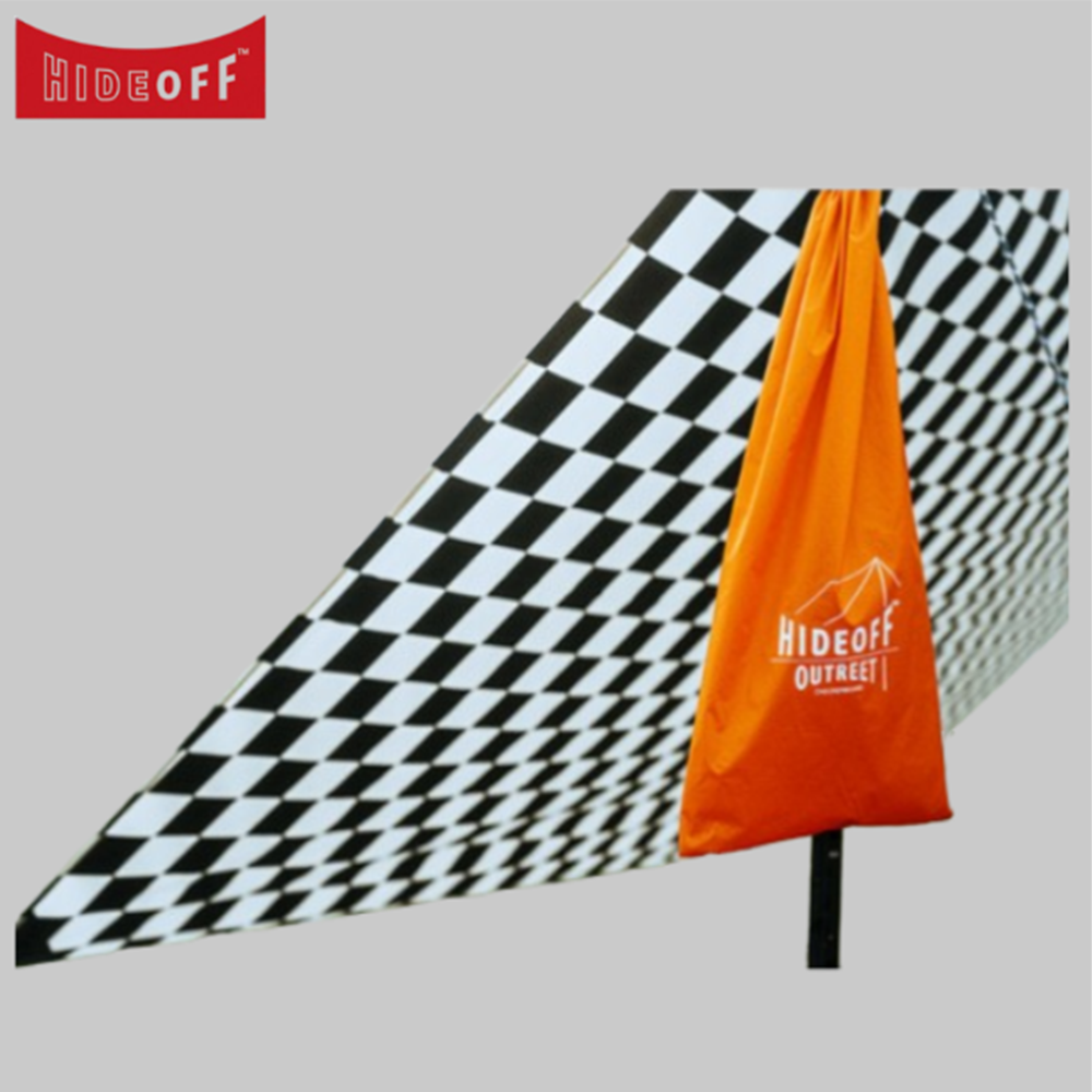 하이드오프 체커보드 렉타 타프 그늘막