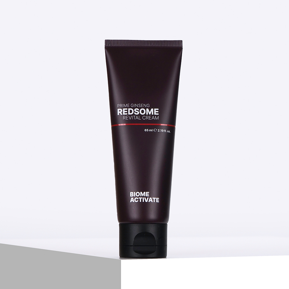 [바액] 레드좀 프라임 진생 리바이탈 크림 [65ml] 고보습발효 피부치밀도 피부결 주름 개선 50억개 인삼 레드좀 함유