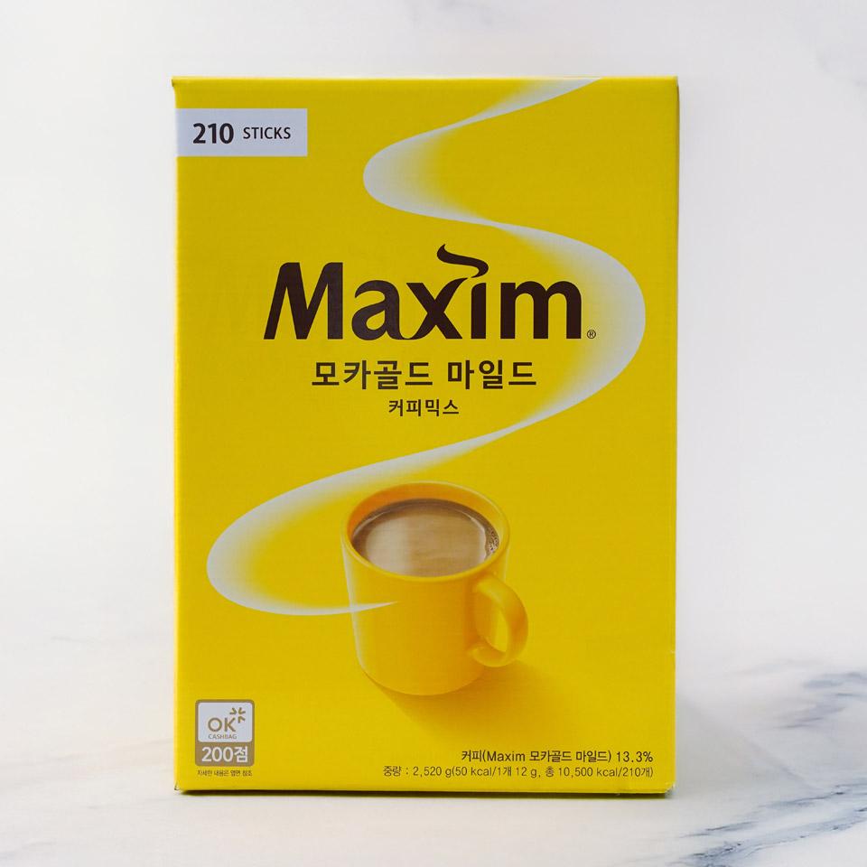 메가마트 동서 맥심 모카 골드 커피믹스 12gx210T