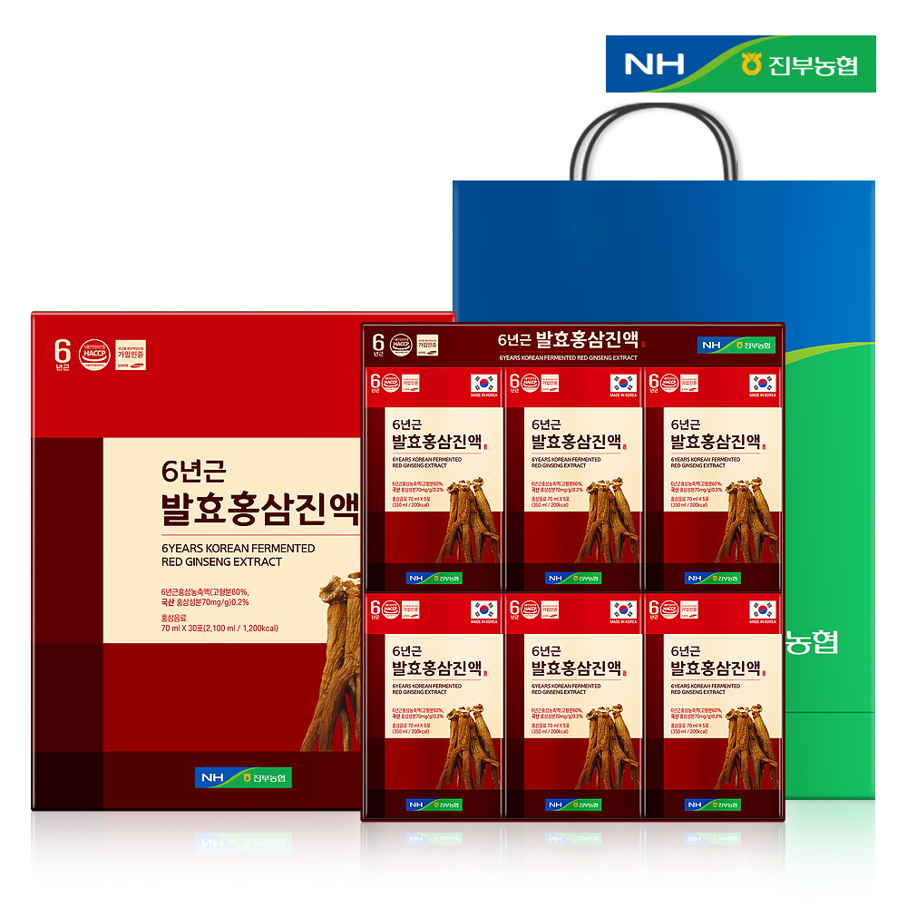 진부농협 6년근 발효홍삼진액 - 메인 이미지