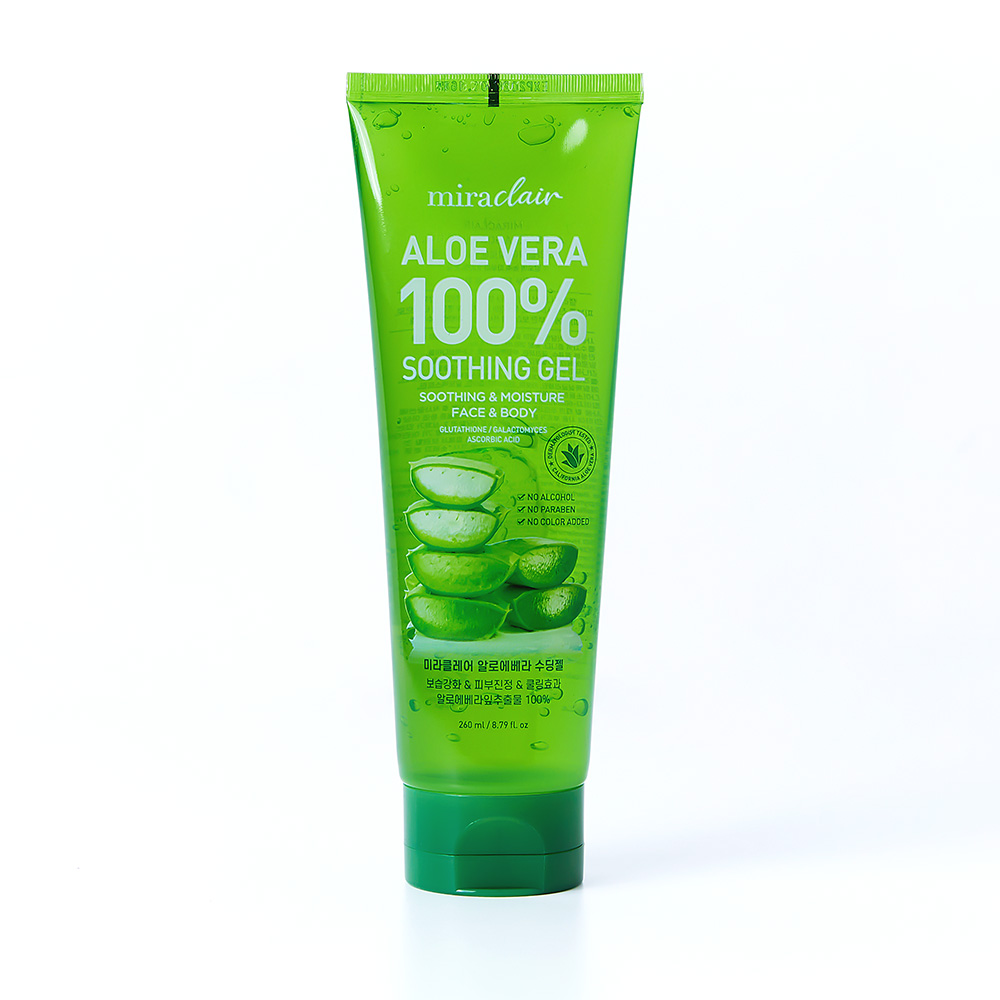 순도100% 수분가득 무알콜 수딩젤 고보습 진정 쿨링겔 알로에베라, 260ml, 2개 - 상세 이미지 5