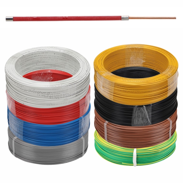 HFIX 단선 2.5SQ 1.78mm 1롤 300M 스위치 콘센트 전등 전기 소방 배선 전선 - 상품 이미지