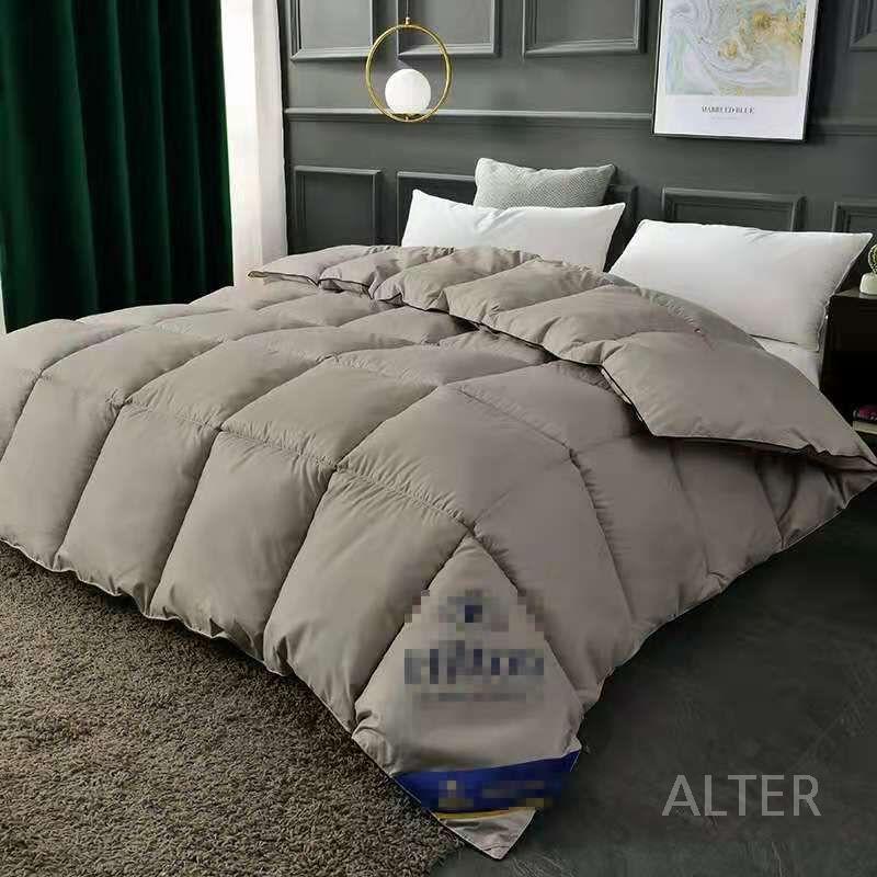 가벼운 오리털 이불 5성급 최상급 침구 거위털 성급 따듯 그레이 200x230cm 2kg - 상세 이미지 3