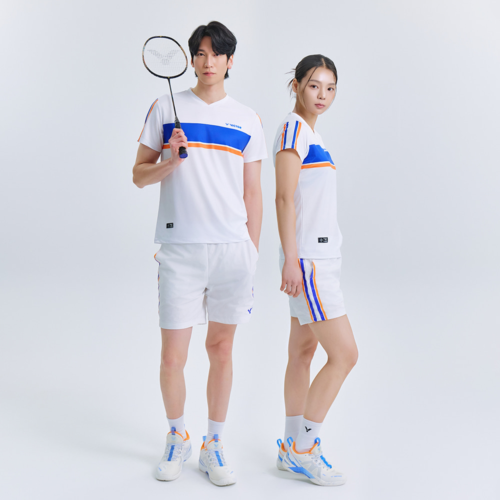 빅터 VICTOR 아울렛 Flex Pro 반팔 티셔츠 여성용 25AGW001F 배드민턴 탁구 스쿼시 스포츠웨어 - 상세 이미지 4