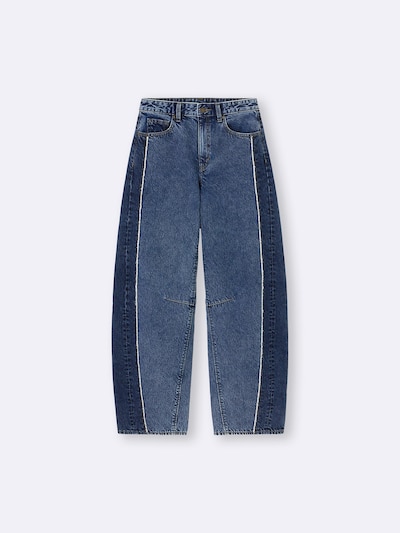 지유 바지 2톤 배럴 레그 청바지+EC 기장 81.0 cm 356896 - 상세 이미지 2