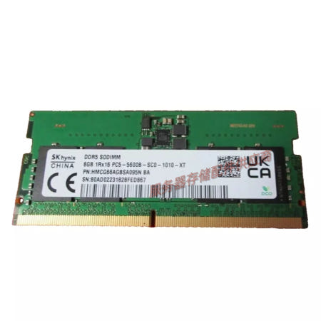 SamsungMicronHynix 8G 1RX16 PC5 5600B-SC0 DDR5 SODIMM 노트북 메모리