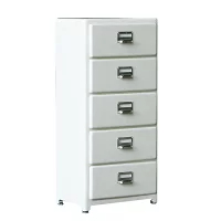 덜튼 DULTON 5 Drawers Chest 레트로 5단 서랍장 100-135 2컬러 - 상품 이미지