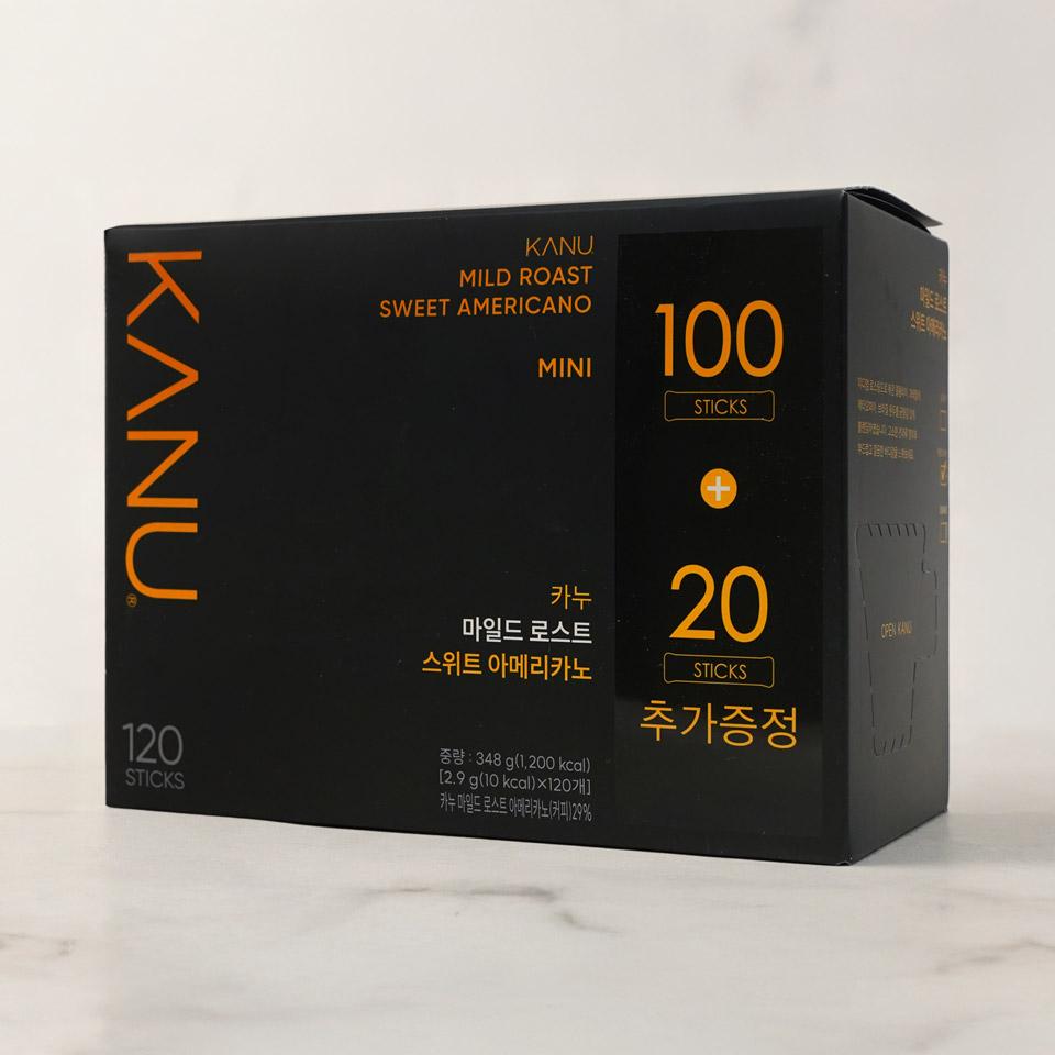 메가마트 동서 맥심 카누 미니 마일드 스위트 아메리카노 0.9gx100T - 상세 이미지 2
