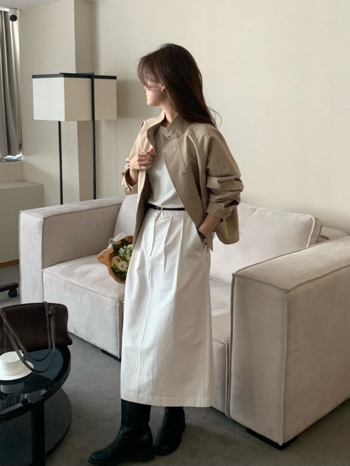 (당일일부)봄신상 탄탄 코튼 뮤어 하이넥 점퍼 똑딱단추 여성 오버박시 나그랑 블루종 자켓(86237) 상세 이미지 25