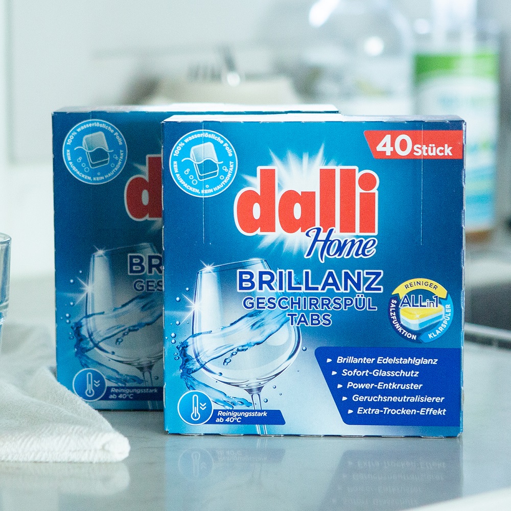 176년 독일 달리 올인원 식기세척기세제 1+1 세트 (총 80개) 21g 고농축