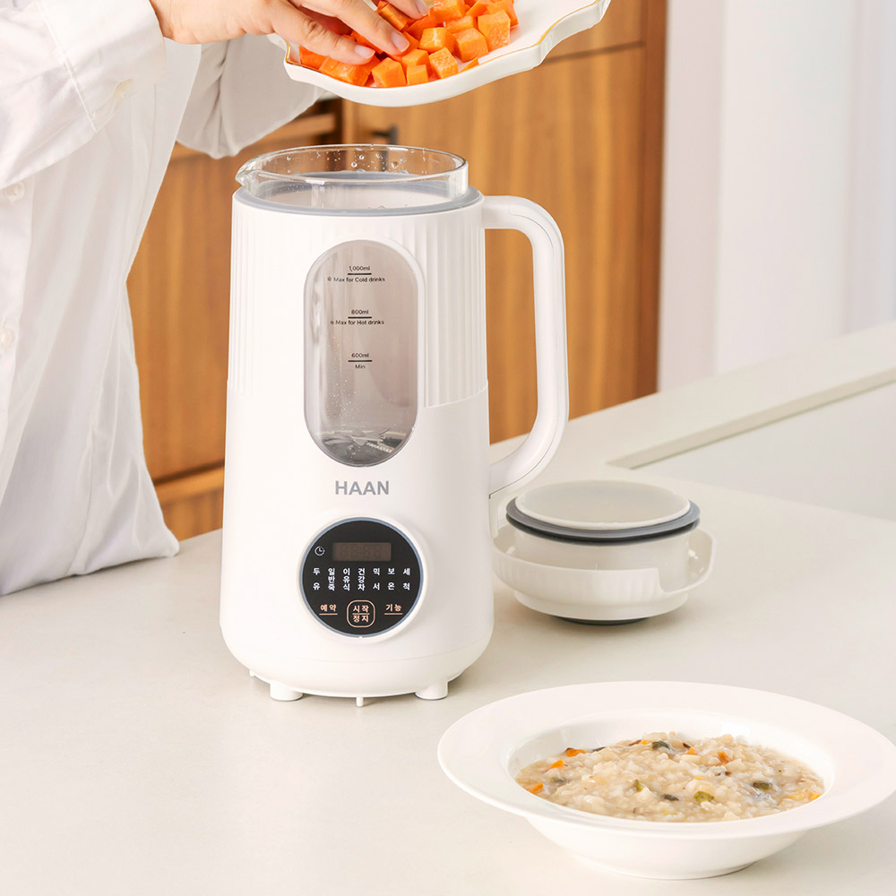 한경희 두유제조기 두유기 죽 이유식 콩물 제조기 두유메이커 가정용 저소음 대용량 1L