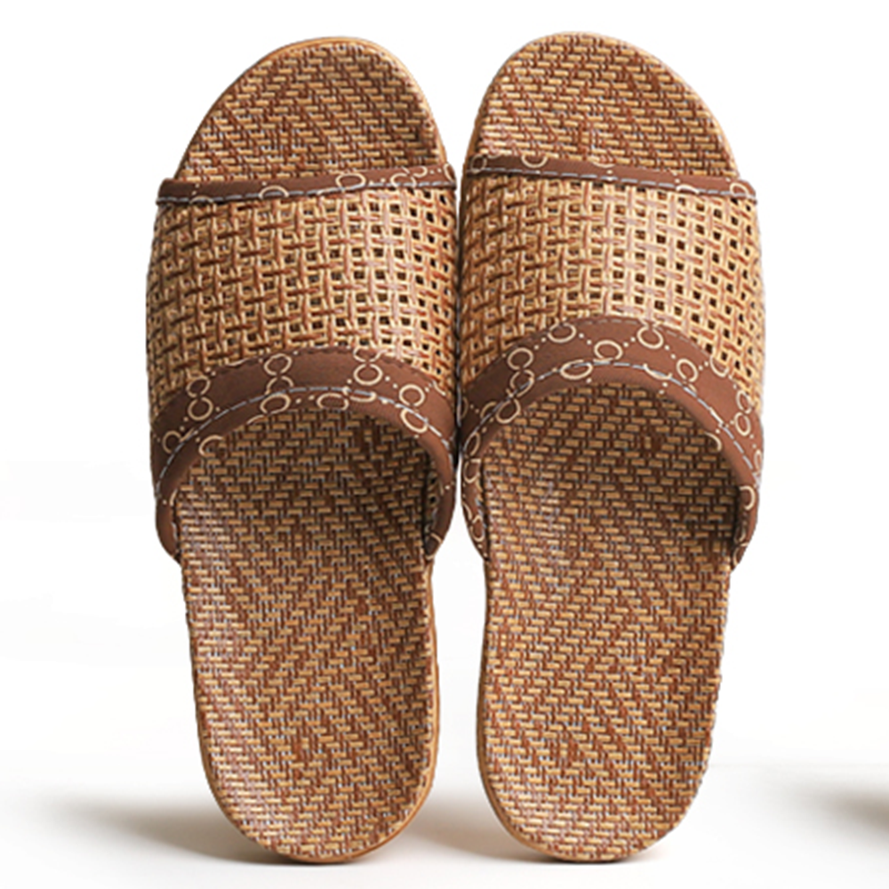 푹신한 라탄거실화 피부관리실 실내슬리퍼 마사지샵 쿠션 미끄럼방지