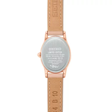 세이코 셀렉션 SEIKO 솔라 벚꽃 한정판 금장 SWFA208 여자 손목 캐주얼 시계 - 상세 이미지 2