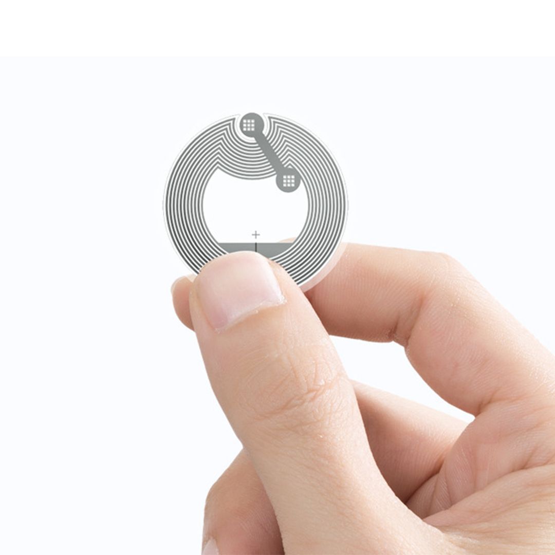 원형 NFC 스티커 태그 38mm 미니 CD 카드 인쇄 제작 라벨 칩 투명 스티커 - 상세 이미지 3