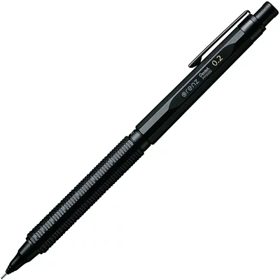펜텔 Pentel 샤프 펜 오렌즈 네로 0.2mm PP3002-A 블랙 - 상품 이미지