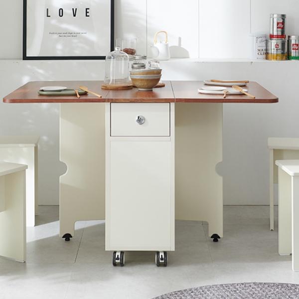 LPM 2스툴 1200x800x720 접이식폴딩테이블 확장형테이블 식탁