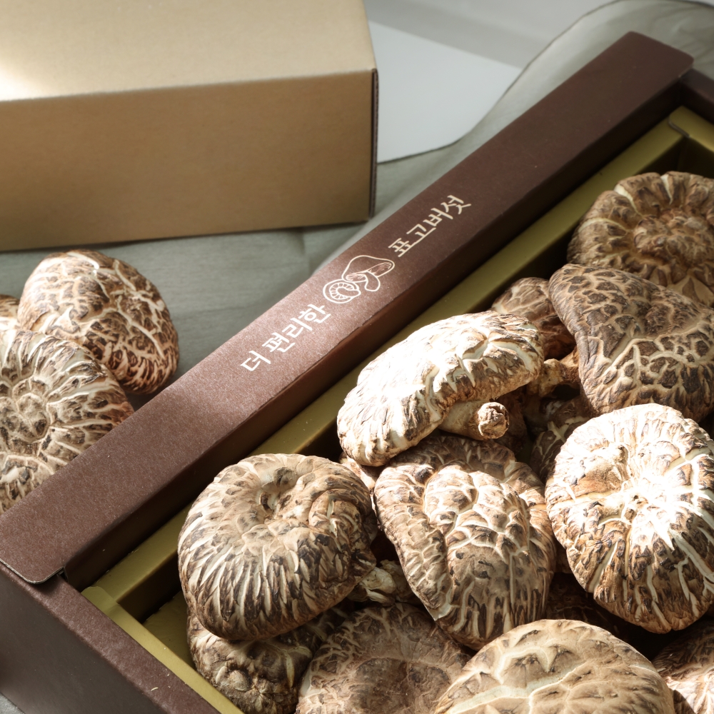 유기농 백화고 건표고버섯(250g) 참나무 표고버섯 - 상세 이미지 4