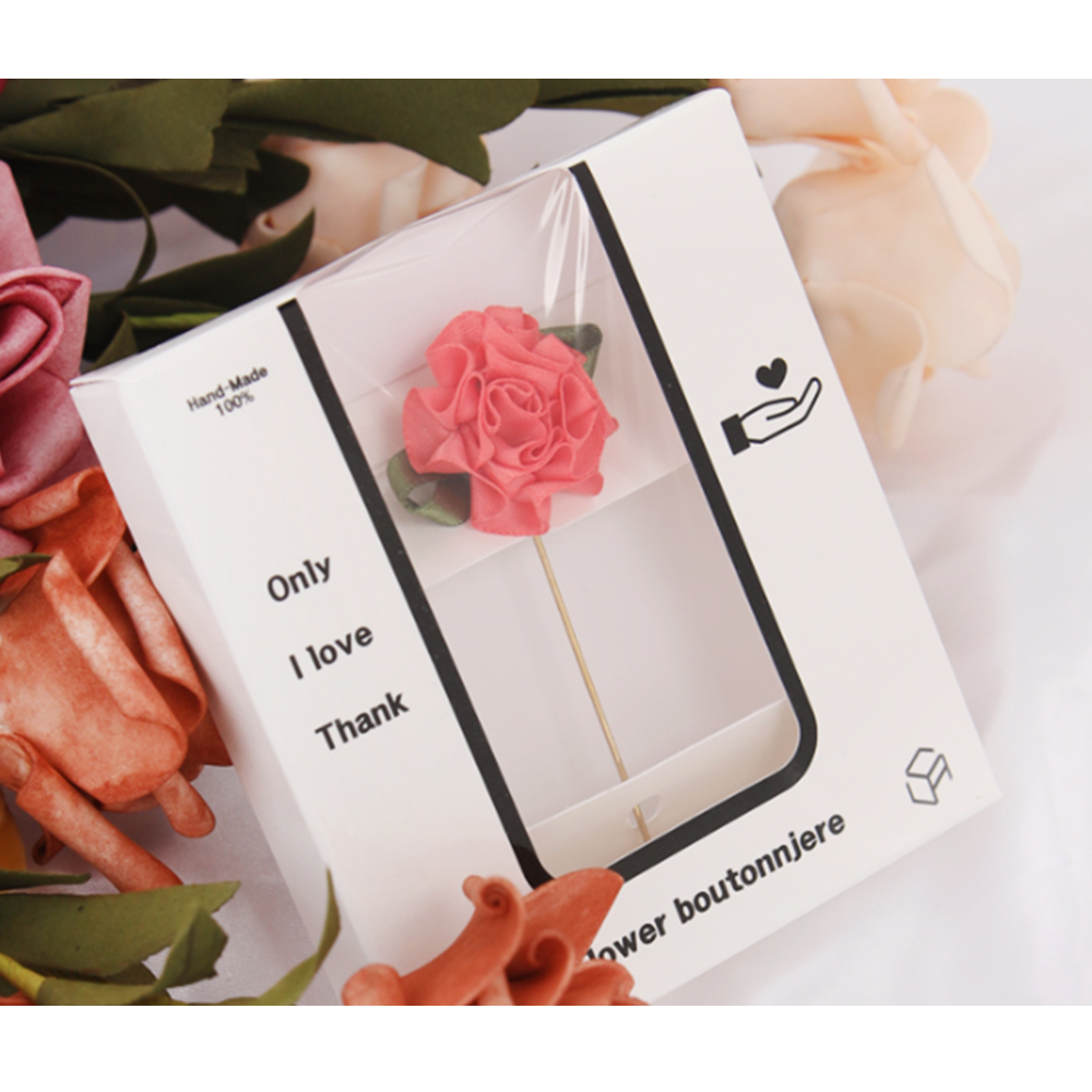 카네이션뱃지 브로치 부토니에 어버이날 스승의날 국산 코사지