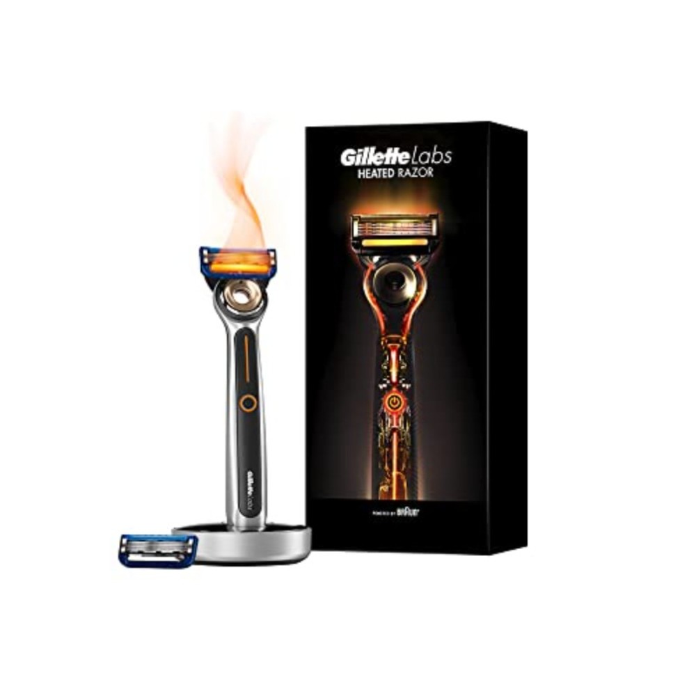 질레트 랩스 재팬 히티드 레이저 면도기 + 교체용날 세트 Gillette Labs - 상세 이미지 3