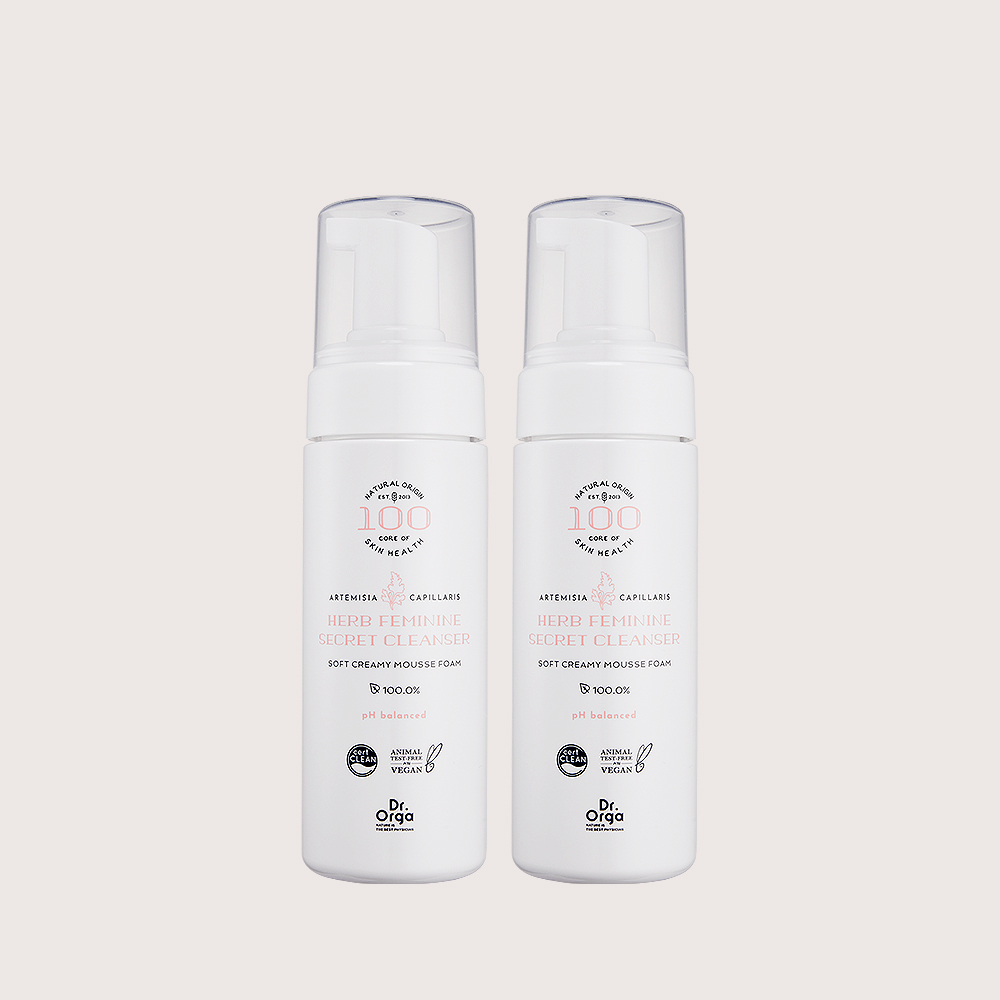 닥터올가 허브 페미닌 시크릿 클렌저(여성청결제) 150ml 2개 - 상품 이미지