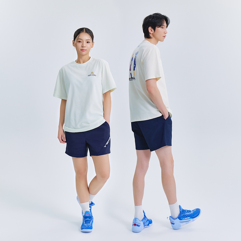 빅터 아울렛 오버핏 반팔 25ATS010U 배드민턴 탁구 스포츠 - 상세 이미지 4