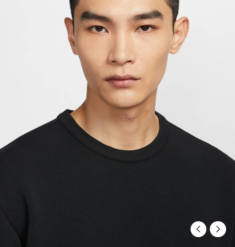국내매장판 나이키 24.7 임파서블리소프트 드라이핏 크루 HQ6965-010 - 상세 이미지 3