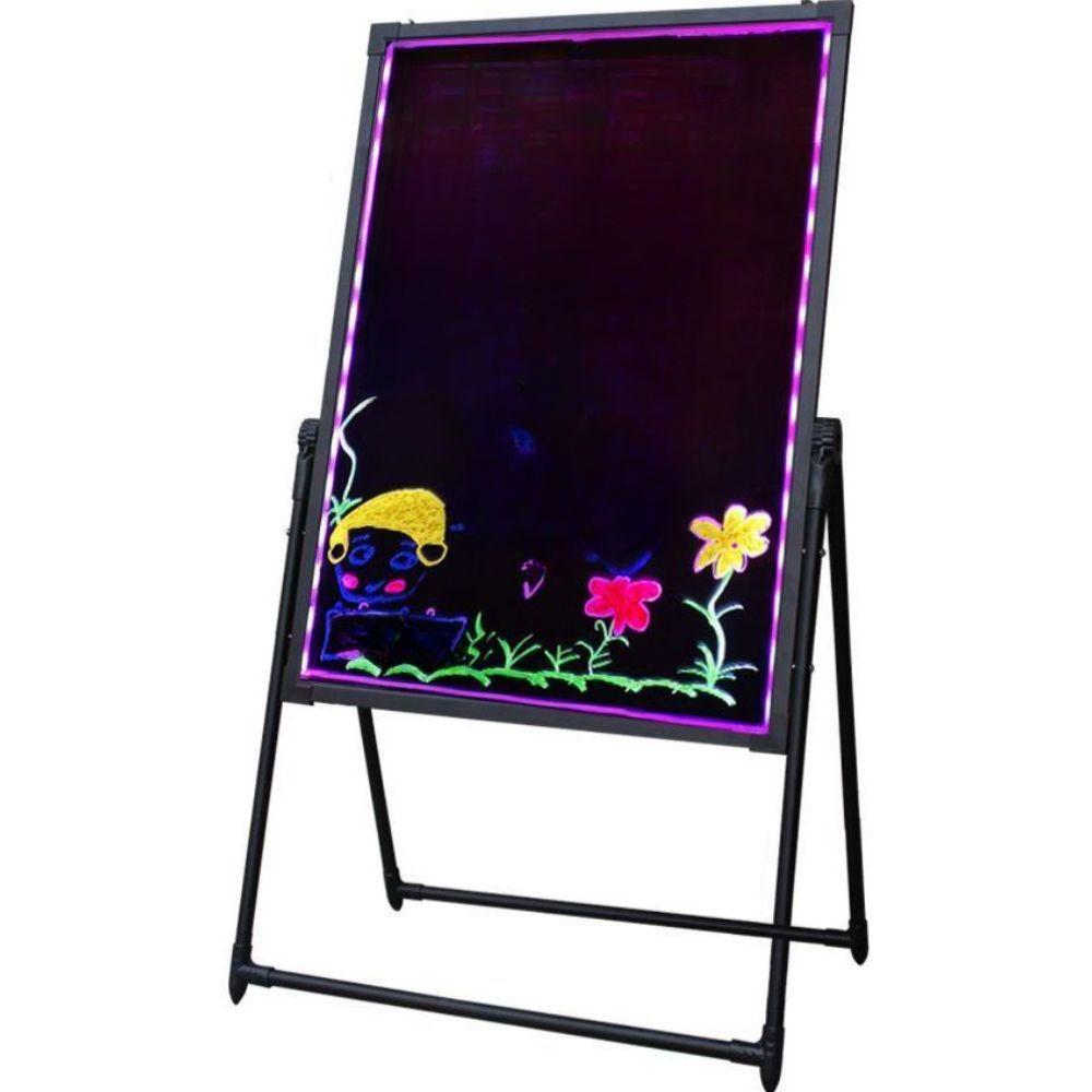 네온 LED 입간판 보드판 보드 스탠드 40x60cm 수직 플러그인(배터리) - 상품 이미지