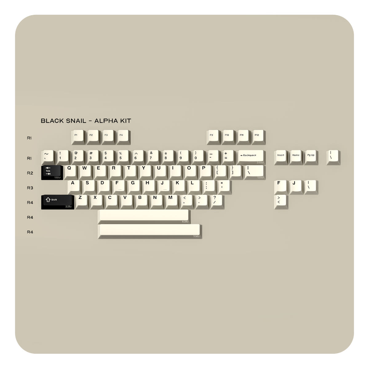 GMK CYL Black Snail 키캡 알파 킷 가격 비교 GEONWORKS GMK CYL Black Snail 키캡 알파 킷