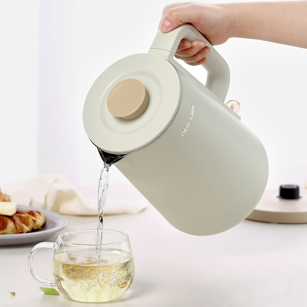 네오플램 올스텐 무선 전기주전자 전기포트 티 커피 분유포트기 1.7L