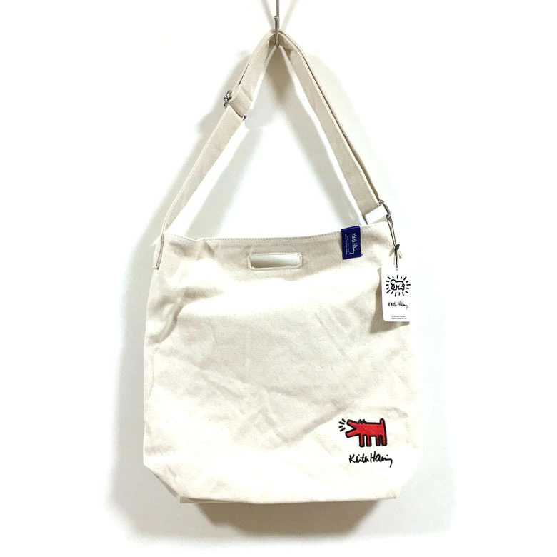 키스헤링 Keith Haring 도그 숄더백 토트백 컨버스 가방 KH2205 2컬러 - 상세 이미지 2