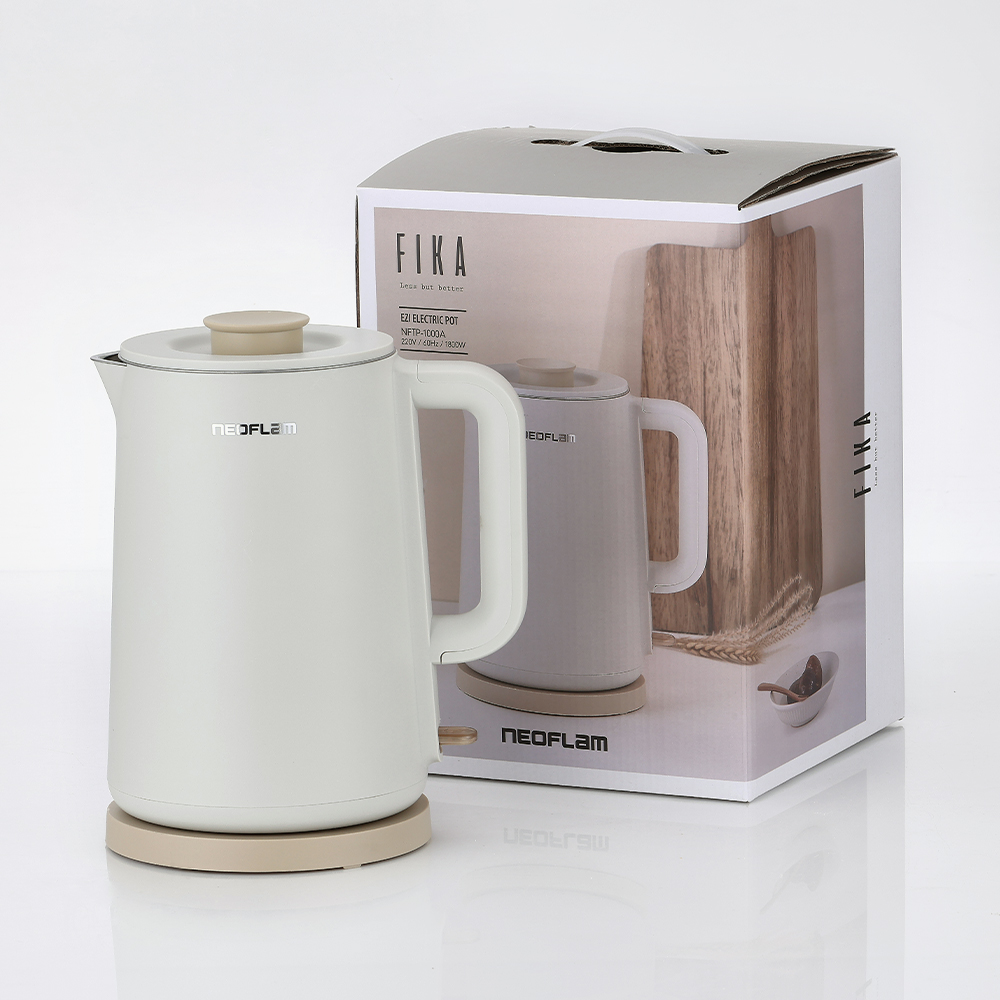 네오플램 올스텐 무선 전기주전자 전기포트 티 커피 분유포트기 1.7L