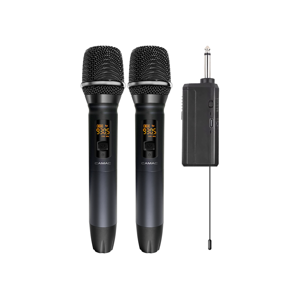 강의용 무선 핸드 마이크 송수신기 세트 CMK-215 - 상품 이미지