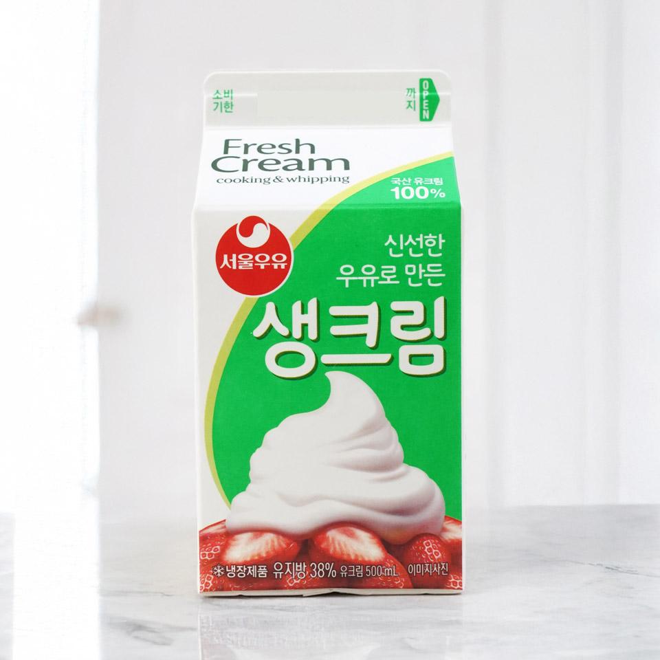 메가마트 서울우유 생크림  500ml - 상품 이미지