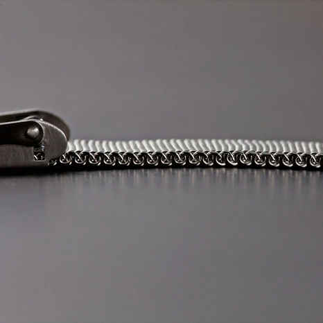 놋토 KNOT 시계줄 밀라네제 메쉬스트랩 18mm 그레이 벨트 이미지 6