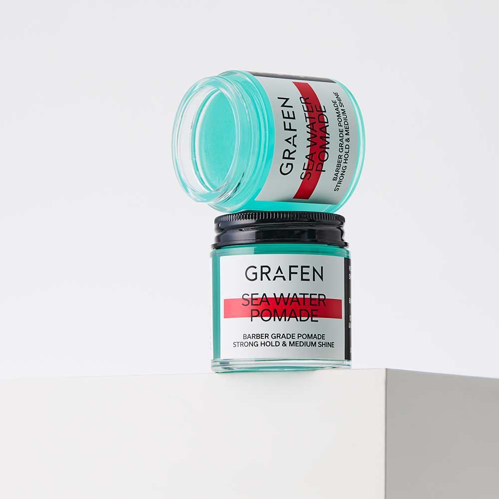 그라펜 세정력좋은 수성포마드왁스 제주해수포마드 100g, 1개