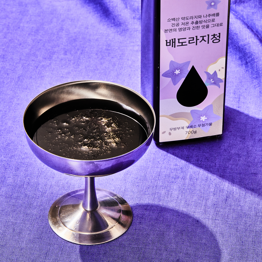 청담예마 국산 무설탕 배도라지청 700g+국산 무설탕 생강원액 400ml 설날 부모님 선물 세트 - 상세 이미지 3