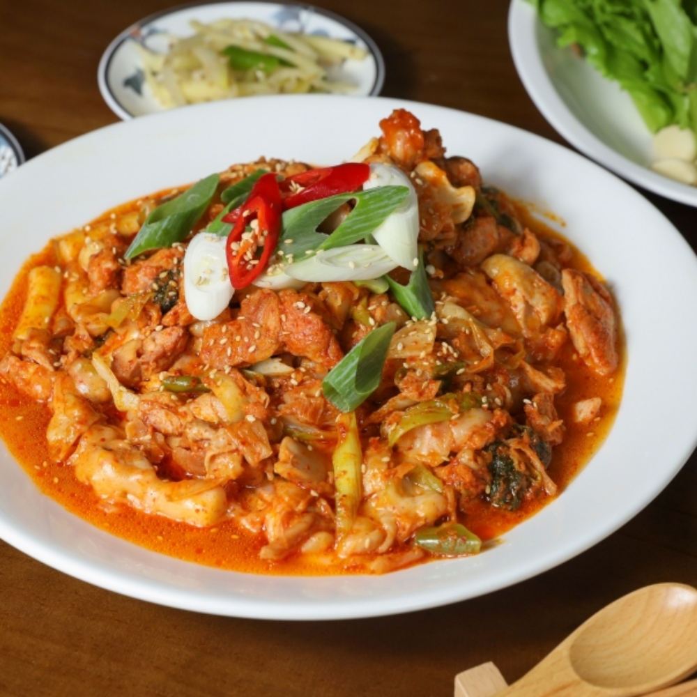 양념 홍삼 간장 닭갈비 당황 춘천닭갈비 100%국내산 냉장 닭다리살 1kg (3인분) 이미지 6