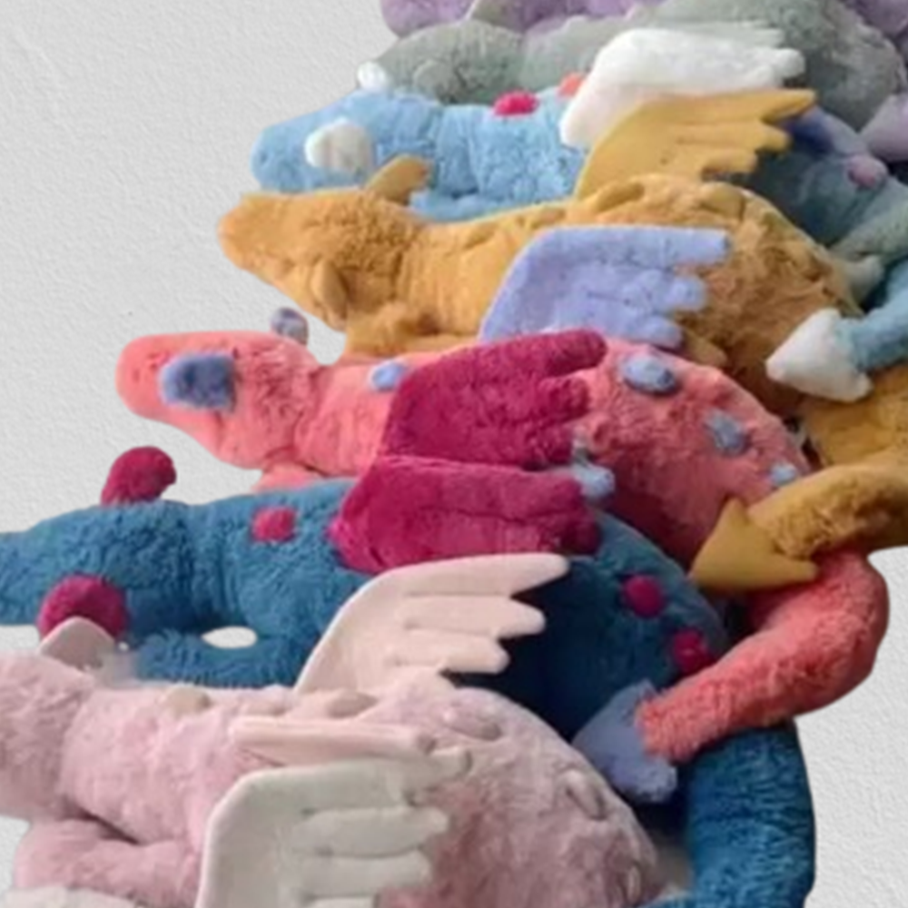 대형 동물인형 드래곤 용 인형 애착 반려 6color - 메인 이미지