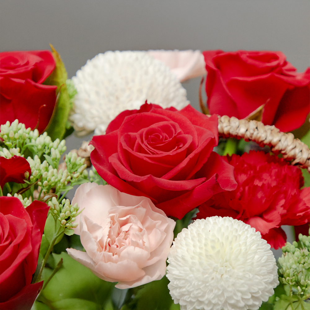 레드 모먼트 혼합 플라워 꽃다발 생화 꽃바구니 생일 기념일 발렌타인데이 전국꽃배달