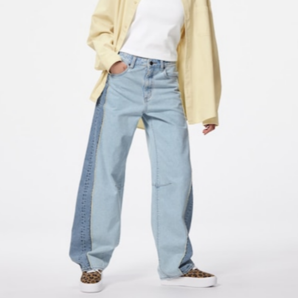 지유 바지 2톤 배럴 레그 청바지+EC 기장 81.0 cm 356896 - 상품 이미지