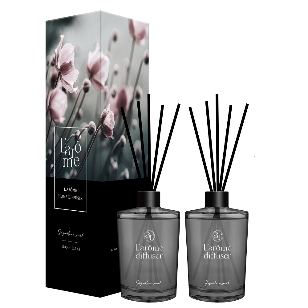라홈 실내용 디퓨저 아카시아모링가, 510ml, 2개 - 상품 이미지