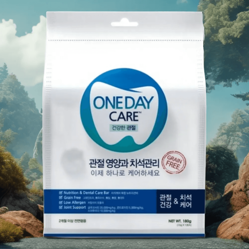 원데이 뉴트리션 바 관절 12입 2개 반려동물 입냄새 치석 케어 : e 퍼니몰